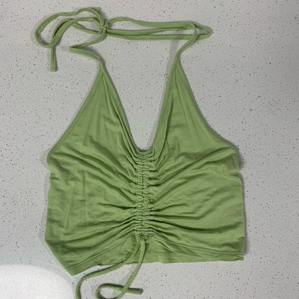 Pacsun green halter top